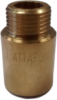 Žalvarinis prailginimas PATTARONI 3/4X50 