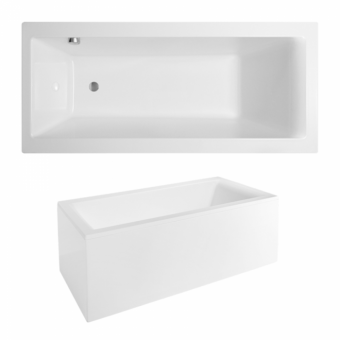 Vonia Forma 159x70x65 be uždengimo E12 