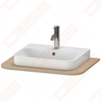 Stalviršis  Duravit Happy D.2 Plus 236050 praustuvui, ąžuolas 