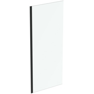 Sienelė dušo Ideal Standard Connect2, matmenys: 900x1950mm, skaidrus stiklas, juodas profilis 