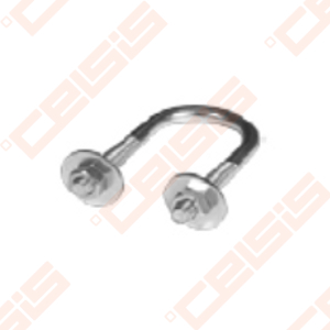 Tvirtinimo elementas NICZUK METALL-PL U-tipo 2 1/2” sriegis M10 