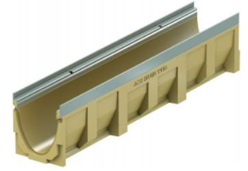 Latakas V100E polimerbetoninis Nr.10.0,  L-1m 