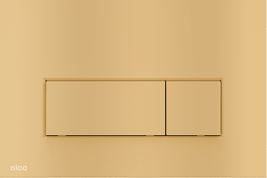 Mygtukas M57-G-M dvigubas, matinis auksas 