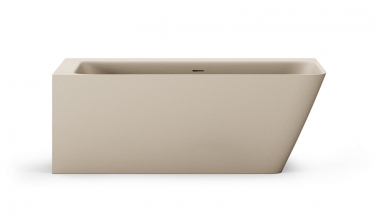 Vonia Quadro 1600x750 silkstone, kampas D, Caffelatte spalva 