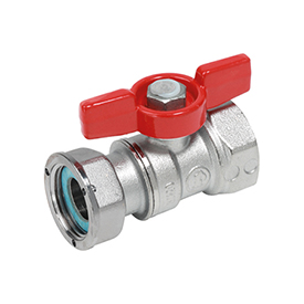Rutulinis ventilis 3/4“ v/v su veržle 