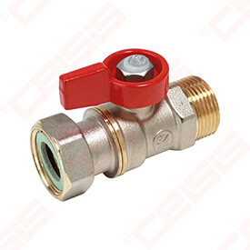 Rutulinis ventilis 1/2“ v/i su veržle 