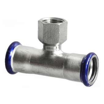 Trišakis presuojamas nerūdijančio plieno vidinis sriegis 15x1/2"x15 (AISI316) 