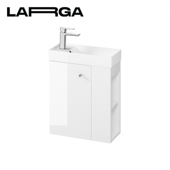 Spintelė Larga maža 50x22 balta 