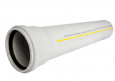 Vamzdis betriukšmei vidaus kanalizacijai Skolan SKEM 160/3000 