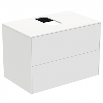 Spintelė Ideal Standard Conca, 800x505, su 2 stalčiais, spalva - balta matinė 
