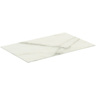 Stalviršis keraminis Ideal Standard Conca spintelei 800x505x6mm, spalva: Calacatta Marble 