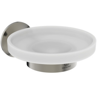 Muilinė su stikline lėkštele, Ideal Standard La Dolce Vita, Silver Storm 