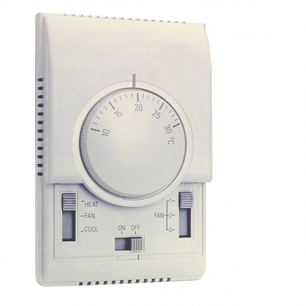 Termostatas su ratuku, FAN-COIL, 230V 