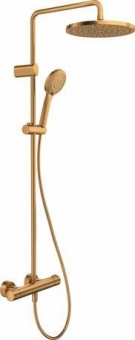Sistema dušo termostatinė 1000 Minus Flow brushed bronze 