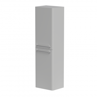 Spintelė ūkinė SOFT 45cm pilka blizgi 