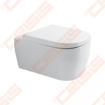 Unitazas OLYMPIA Tutto-Evo Rimless, pakabinamas 