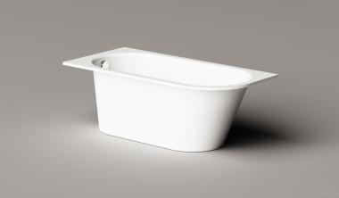 Vonia VARIO M 1580x750, kampas B, sifonas plastikas 