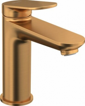 Maišytuvas praustuvui Wave M, brushed bronze 