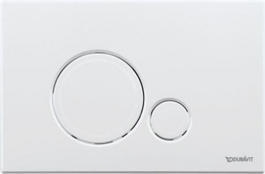 Mygtukas WC rėmui Durasystem Beta 120 juodas 