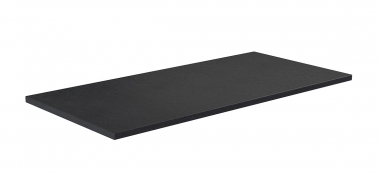 Stalviršis 81cm HPL juodas mėnulis 
