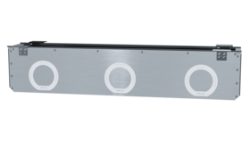 Izoliuota pajungimo dėžė THERMO "W" BOX, C tipo, ilgis 0,625m, 200mm pajungimo tinka LINE ir PLINE difuzoriams 