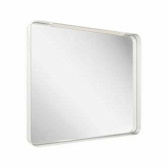 Veidrodis Strip I 900x700 baltas, su LED apšvietimu 