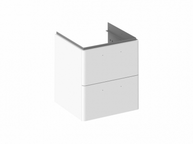 Praustuvo spintelė SD Balance II 800 mm, balta, rankenėlės į komplektą neiįeina. 
