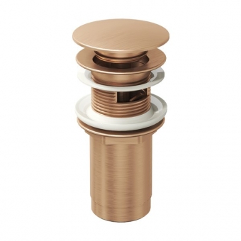 Galvutė sifono Click-Clack Rose Gold Brushed 