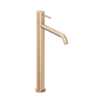 Maišytuvas praustuvui  Eleganta 012.00, 170mm, be dugno vožtuvo, Rose gold brushed 