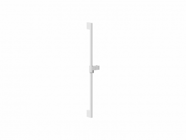 Dušo stovas Chrome 974.10WV su reguliuojamu laikikliu 70 cm, White Velvet 