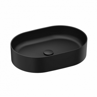 Praustuvas CERAMIC O Slim 550 juodas matinis