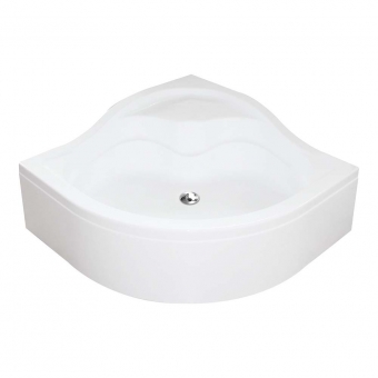 Dušo padėklas ROTH SEMIDEEP NEO 80x80 cm (radius 550)