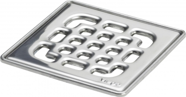 Trapo grotelės Viega Advantix, 100x100, nerūdijančio plieno 