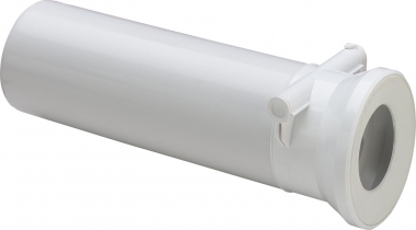 WC prijungimo vamzdis Viega su atbuliniu vožtuvu, 100x400 