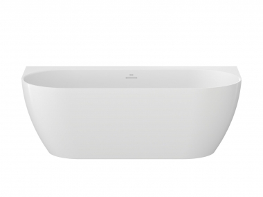 Laisva pastatomas vonia Ravak Freedom Wall Tec 170x87 cm su baltu sifonu 