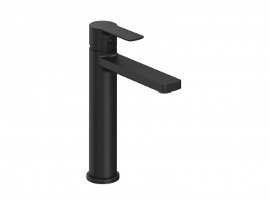 Praustuvo maišytuvas Solar SL 014.00 230 mm, be dugno vožtuvo, juodas 