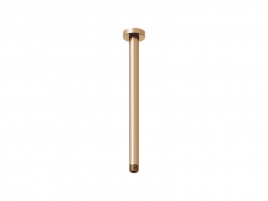 Vamzdis dušo galvai iš lubų 30 cm, Rose Gold 